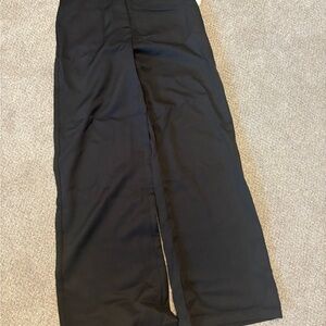 Elegant Wide Leg Black Pants